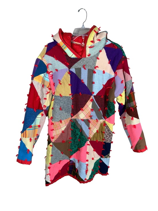 Hand Crafted Jackets & Blazers - Tunic Jacket Made from a Quilt